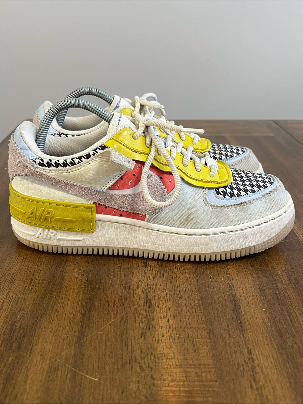 Nike Air Force 1 Low Shadow Patchwork Sneakers Women’s Size 9.5 - DM8076-100